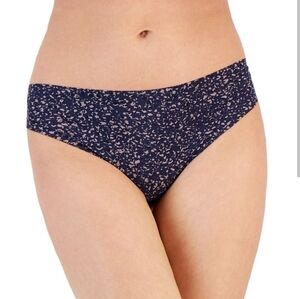 Alfani Women's Large Laser-Cut Thong Underwear‎ Abstract Animal